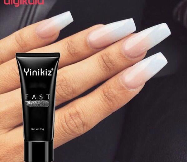 عکس کاشت ناخن ژلی
