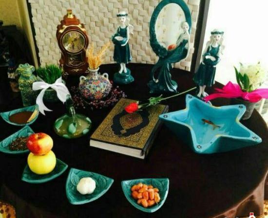 عکس هایی از سفره هفت سین زیبا