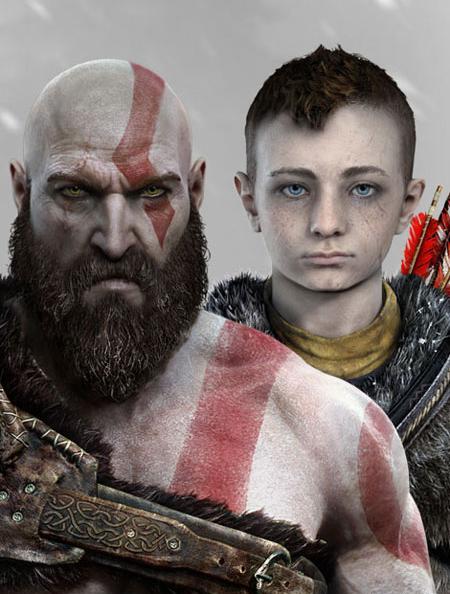 عکس بازی god of war
