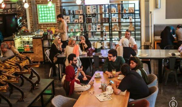 عکس کافه وی تهران
