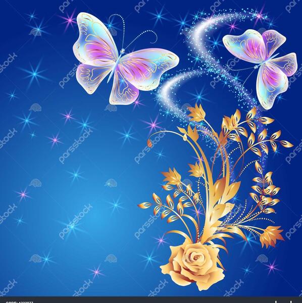 عکس آتش پروانه