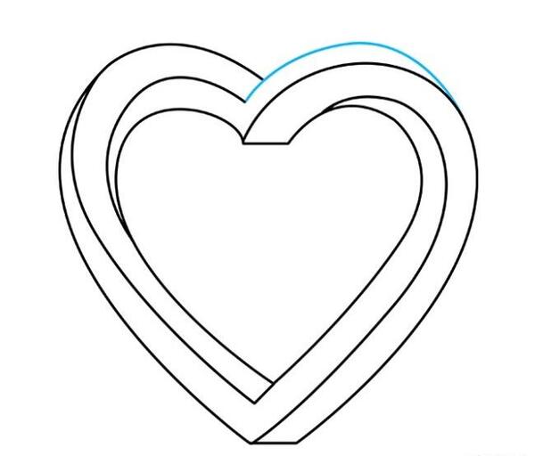 عکس نقاشی قلب واقعی