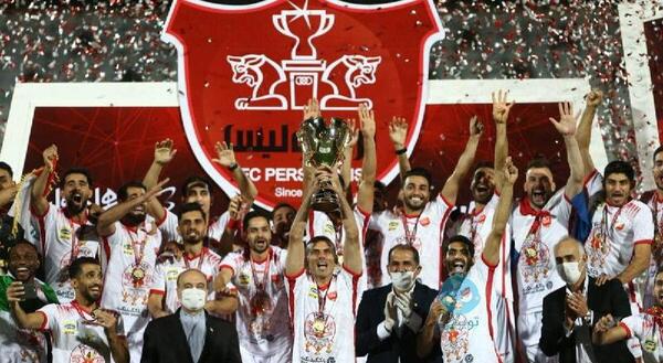 عکس قشنگ قهرمانی پرسپولیس