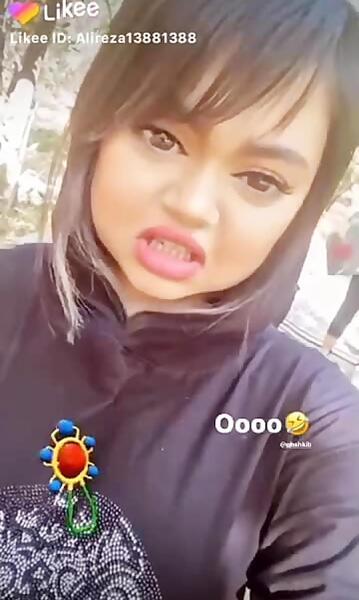 عکس شکیب با اسنپ چت