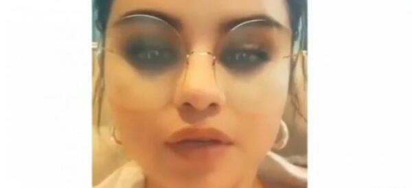 عکس شکیب با اسنپ چت