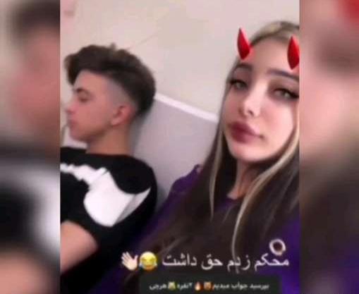 عکس شکیب با اسنپ چت