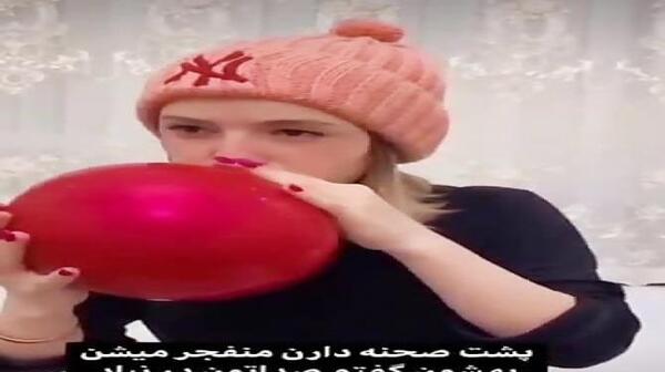 عکس پشت صحنه طنز پریسا جدید
