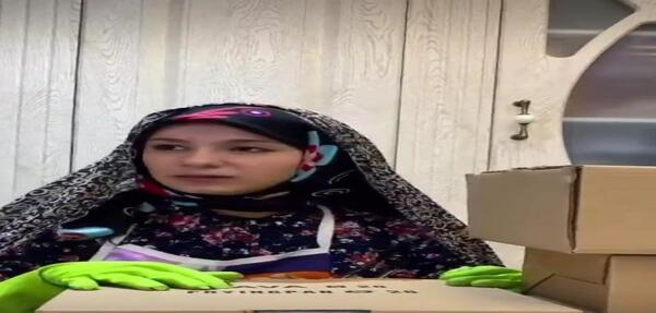 عکس پشت صحنه طنز پریسا جدید