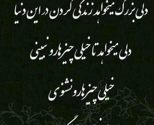 عکس نوشته غمگین نی نی سایت