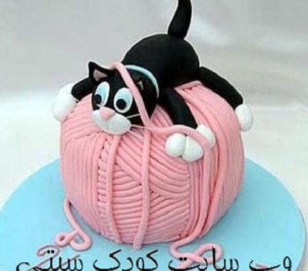 عکس کیک تولد دخترانه حیوانات