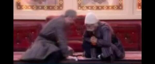 عکس پشت صحنه قهوه تلخ بابا اتی
