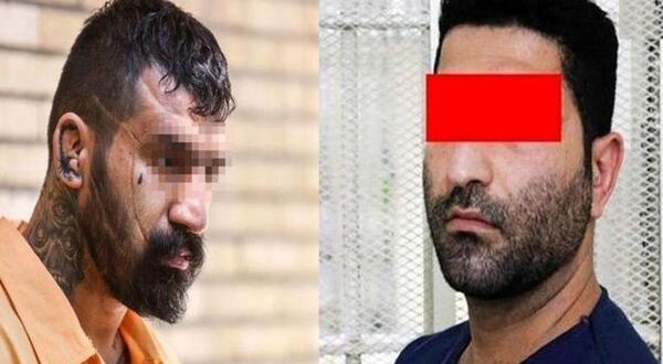 عکس وحید مرادی با قمه