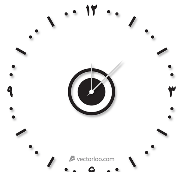 عکس ساعت بدون عقربه