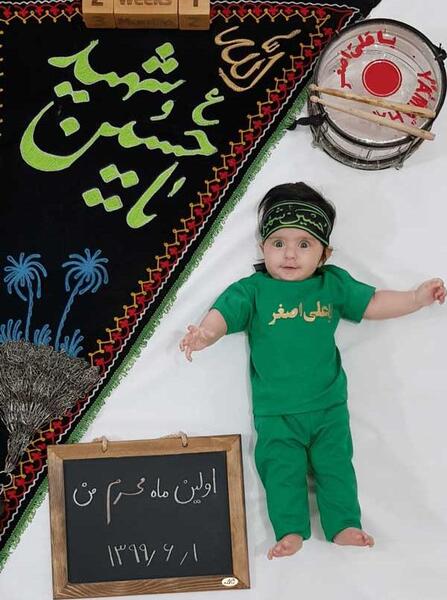 عکس محرمی از نوزاد