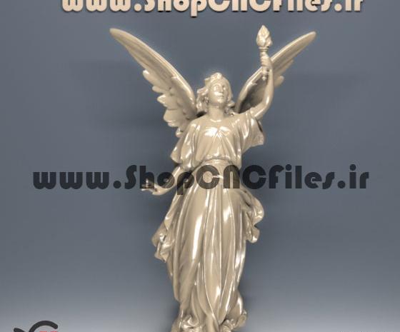 عکس فرشته چوبی