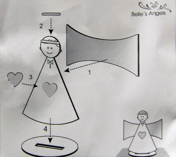 عکس فرشته چوبی