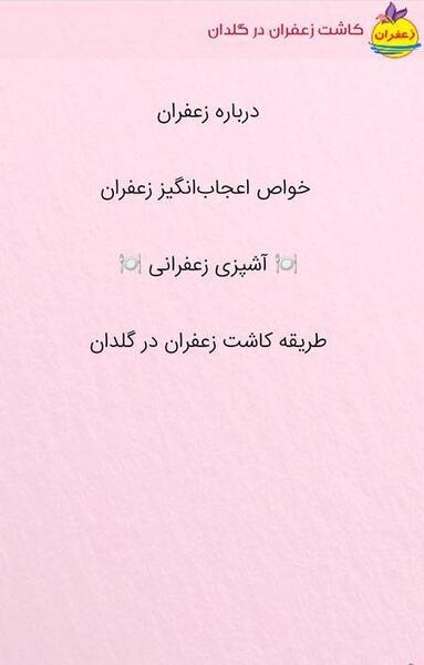 عکس زعفران در گلدان