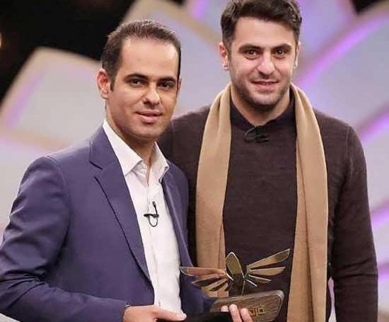 عکس گزارشگر فوتبال عباس قانع