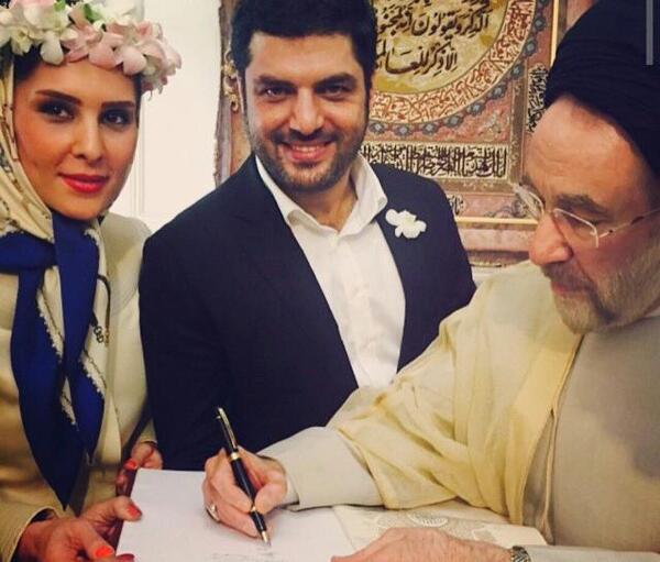عکس مهراب و زنش