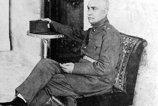 عکس رضاخان شاه ایران