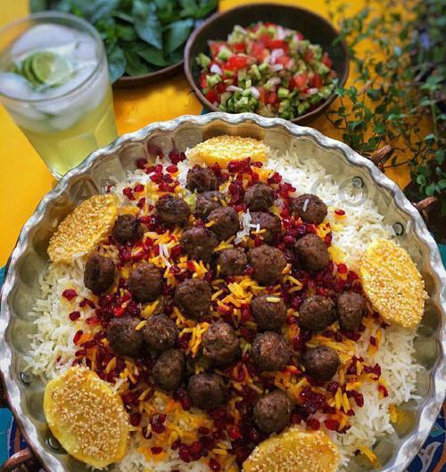عکس تزیین سفر غذا