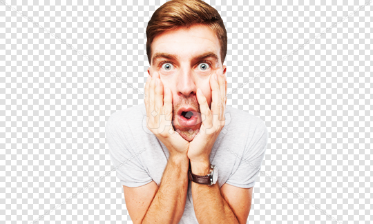 عکس مرد متعجب