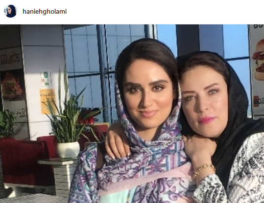 عکس مادر دختری در اینستا