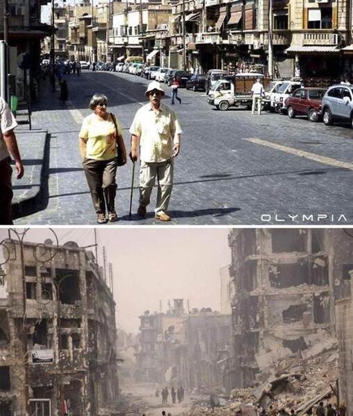 عکس شهر حلب