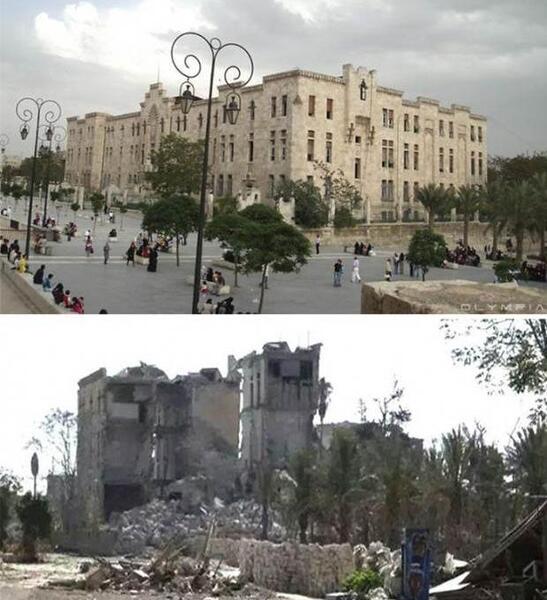 عکس شهر حلب