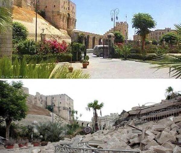 عکس شهر حلب