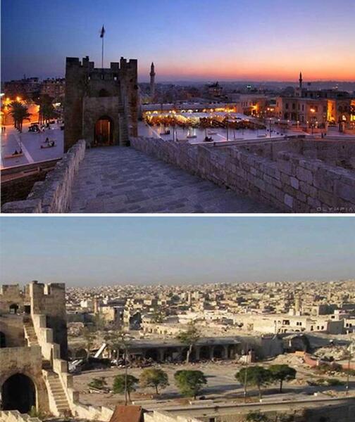 عکس شهر حلب