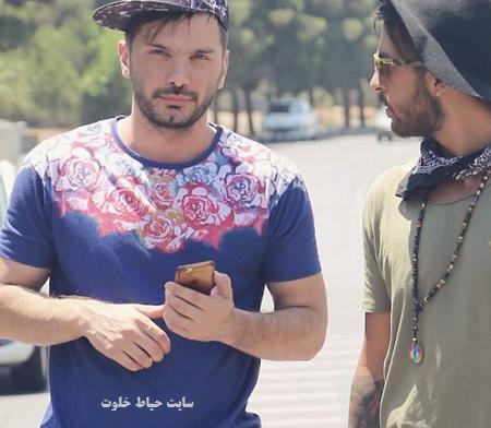 عکس زن محسن ایزی