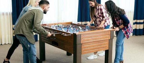 عکس فوتبال دستی پایه دار