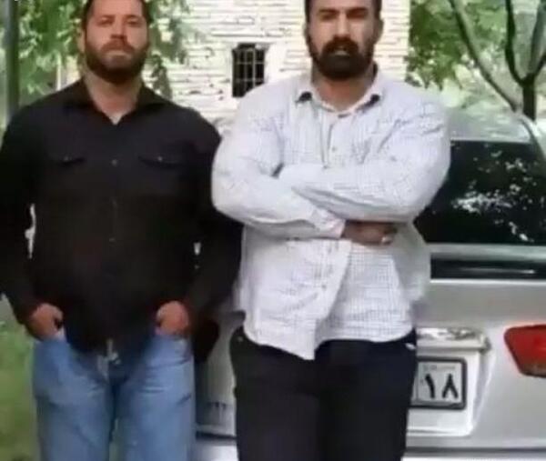 عکس وحید مرادی و یزدان کرده