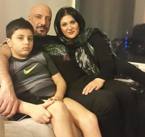 عکس خانوادگی هما سعادت