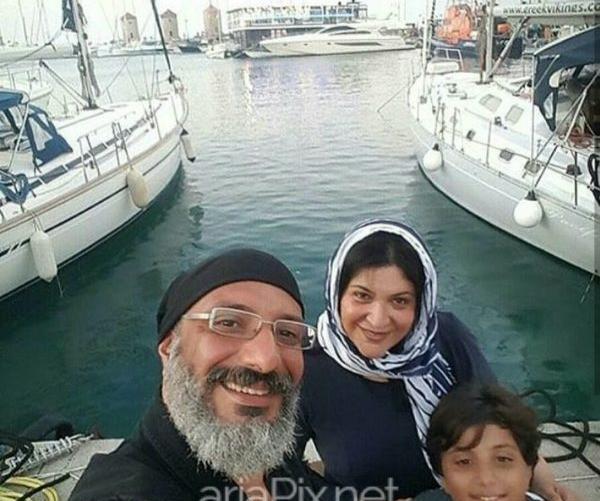 عکس خانوادگی هما سعادت