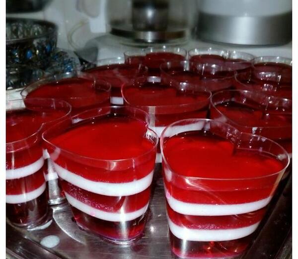 عکس ژله لیوانی تک نفره