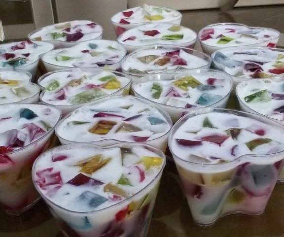 عکس ژله لیوانی تک نفره