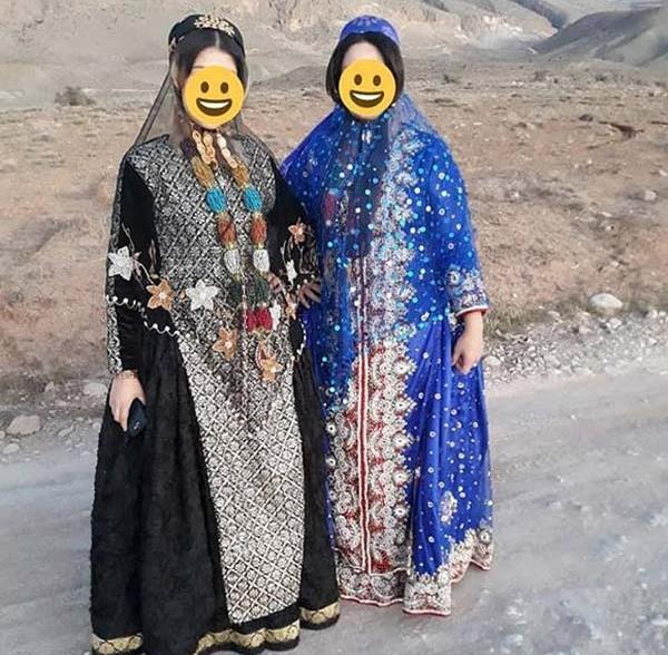 عکس عروس لری با لباس محلی