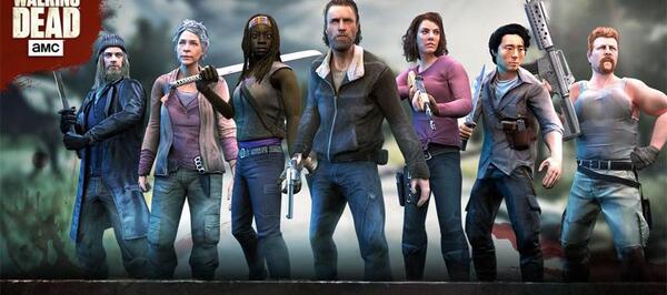 عکس بازی walking dead