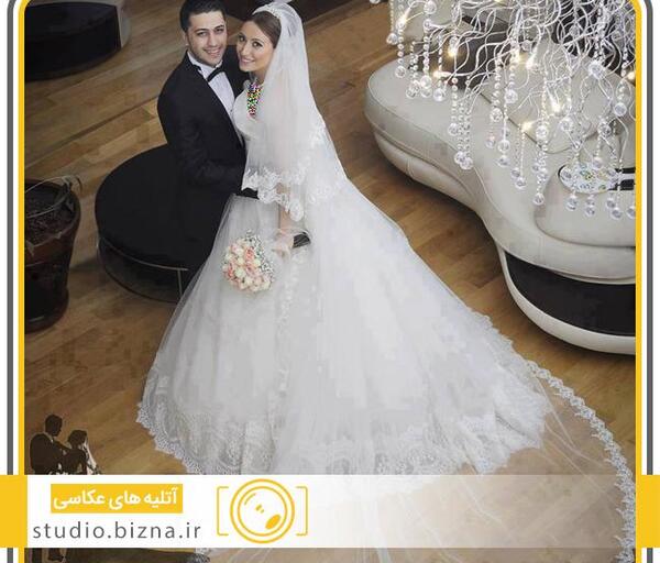 عکس های عروس و داماد در آتلیه