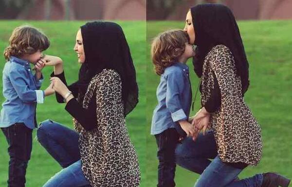 عکس مادر فرزند ایرانی