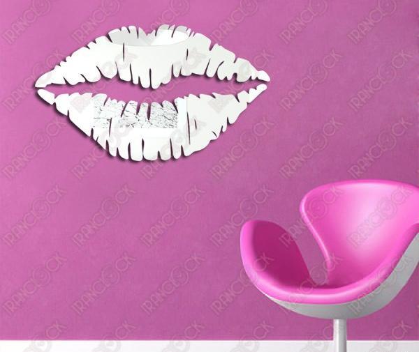 عکس لب آینه