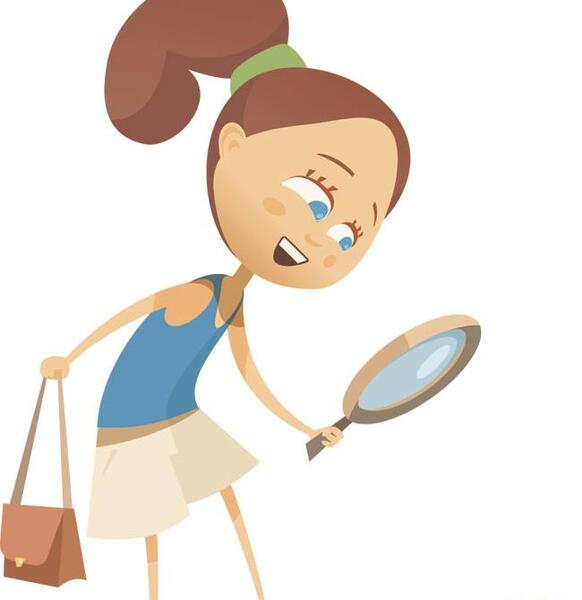 عکس تصاویر ذره بین کارتونی