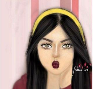 عکس کارتونی شیک دخترانه