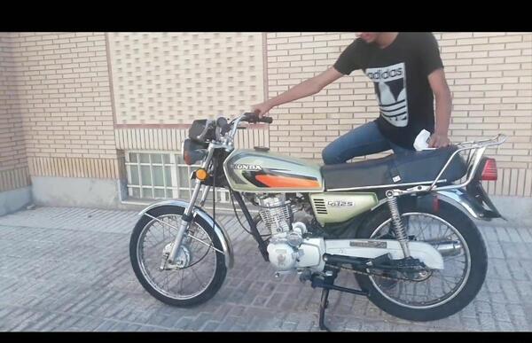عکس موتور honda 125