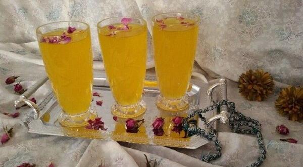 عکس از شربت زعفران