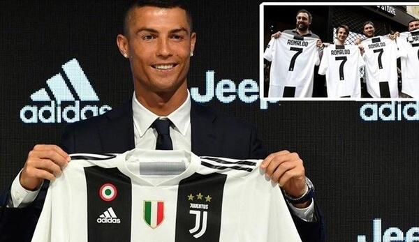 عکس لباس رونالدو در یوونتوس