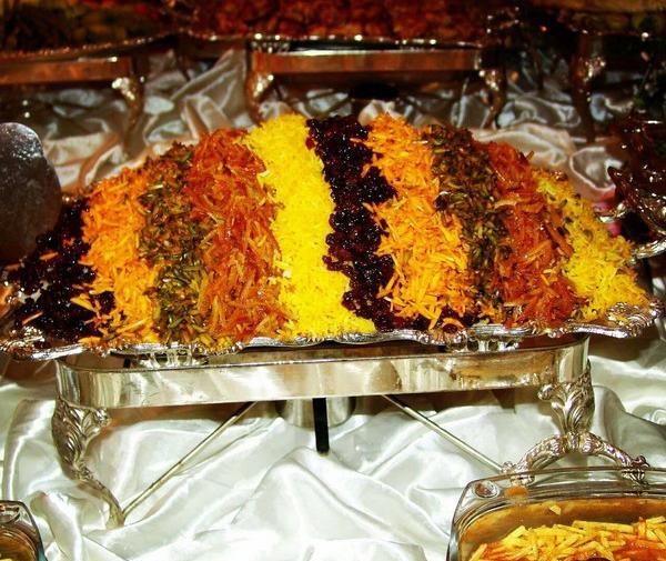 عکس غذا عروس و داماد