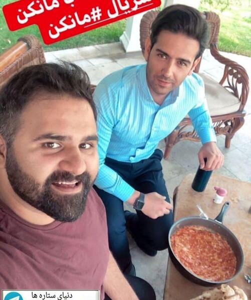عکس پشت صحنه سریال مانکن